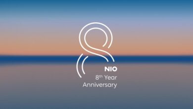 NIO 8 years