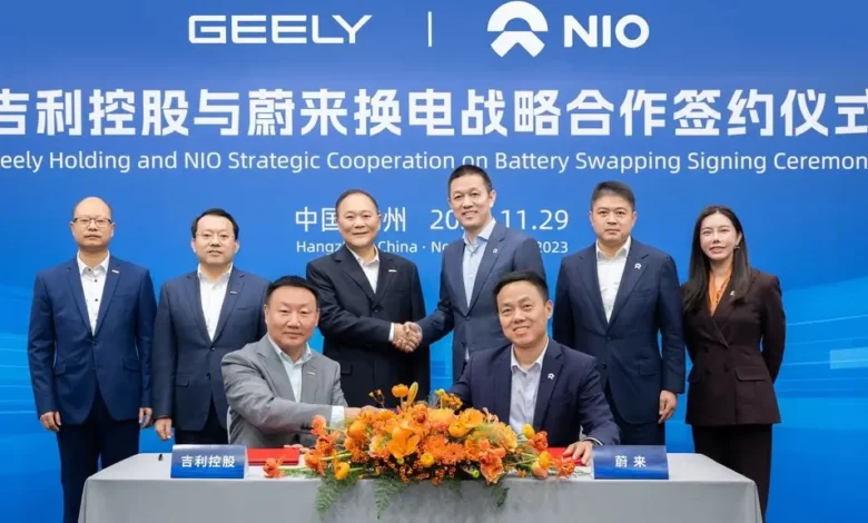 NIO a Geely